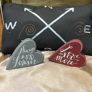 Heart shaped photo holder